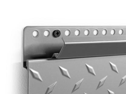 NewAge Pro Series Diamond Plate Slatwall Backsplash