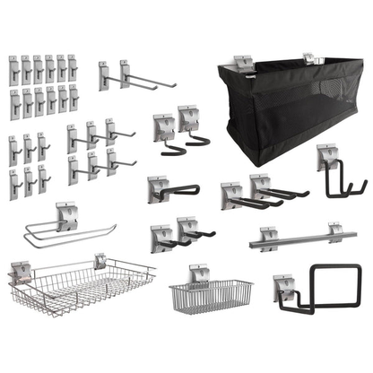 NewAge Pro Series 16 sq. ft. Steel Slatwall