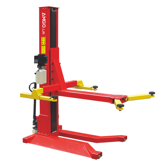 AMGO SML-7 7,000 lbs Single Post Lift
