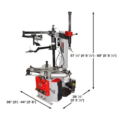 Atlas Platinum PTC300 Rim-Clamp Tire Changer