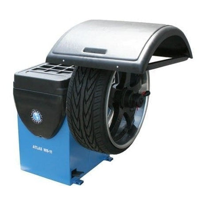 Atlas TC221 Tire Changer + WB11 Motorcycle Wheel Balancer Combo