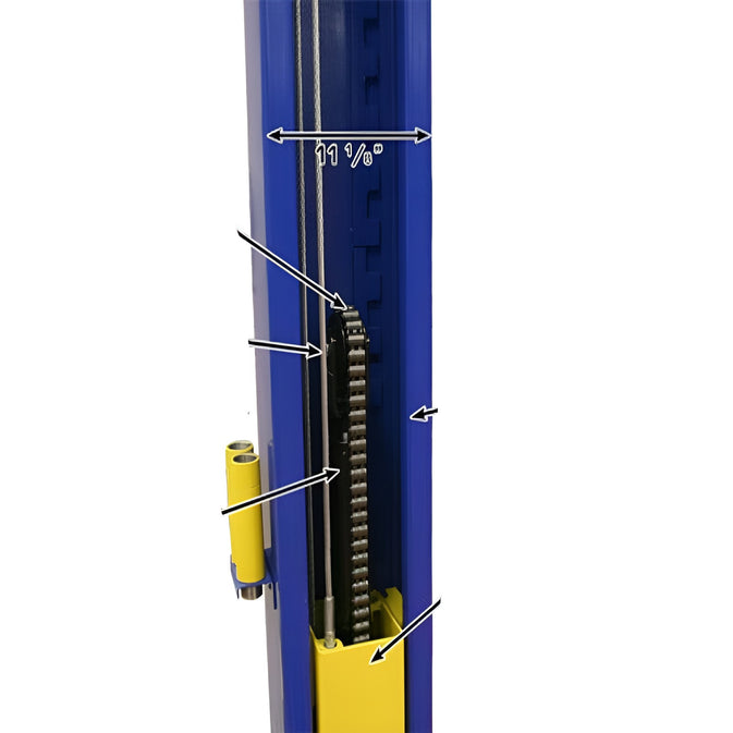 Atlas 9KBP 9,000 lb 2 Post Lift 1 review