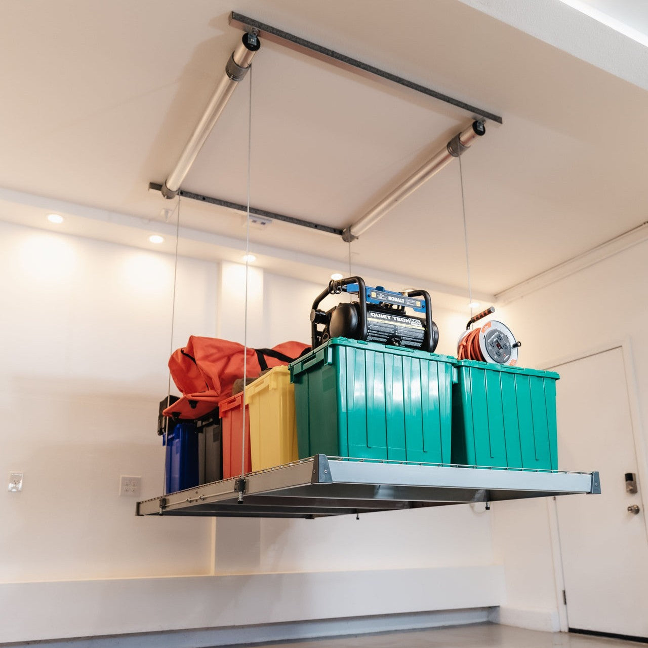 Auxx-Lift – Motorized Overhead Garage Storage Platform