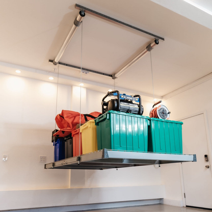 Auxx-Lift – Motorized Overhead Garage Storage Platform