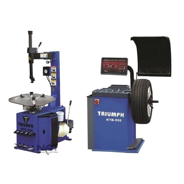 Triumph NTC-950 Tire Changer & NTB-550 Wheel Balancer Combo