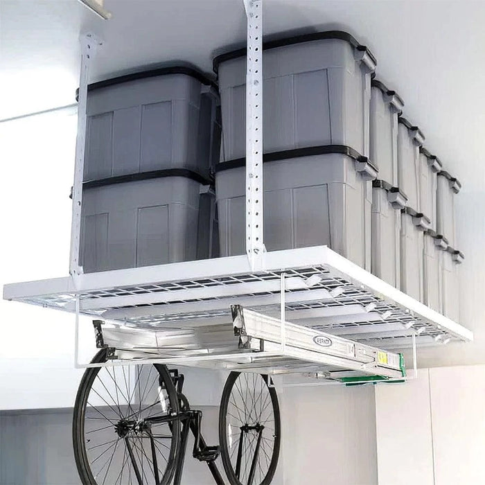 Utility Rack Overhead E-Z Storage 4’x 8’ Overhead Rack - 1,000 Pound Capacity – Equip Tough ...