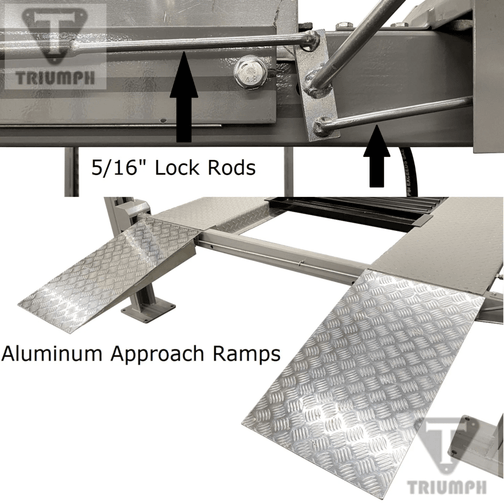 Triumph NSS-8XLT 8,000lb Vehicle Storage Lift, Extra Long & Tall