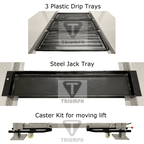 Triumph NSS-8XLT 8,000lb Vehicle Storage Lift, Extra Long & Tall