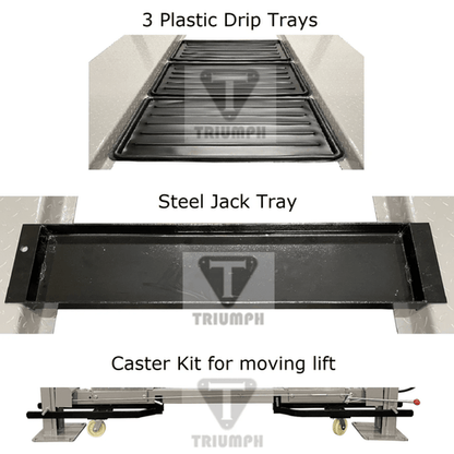 Triumph NSS-8XLT 8,000lb Vehicle Storage Lift, Extra Long & Tall