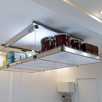 Auxx-Lift – Motorized Overhead Garage Storage Platform