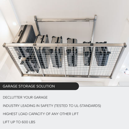 Auxx-Lift – Motorized Overhead Garage Storage Platform