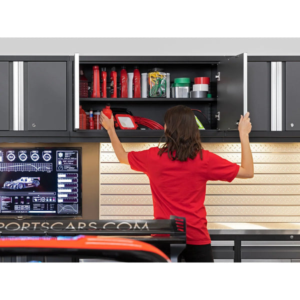NewAge Pro 3.0 Series 9-Piece Cabinet Set With Wall, Base, Tool Drawer Cabinet